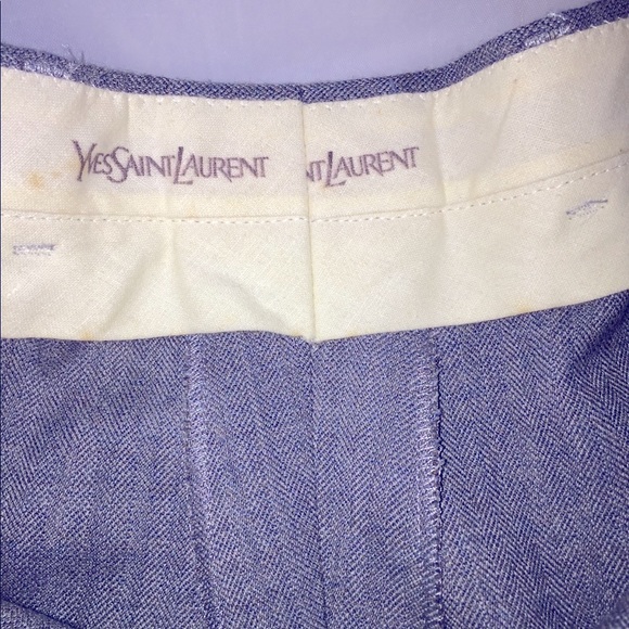 Yves Saint Laurent Authentic Crop Sardis Slacks - Picture 7 of 10